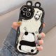 thumbnail image 3 of Phone Case For Xiaomi Redmi Note 13 Pro 12 4G 8 11 10 13 Pro Plus 12S Redmi 12 13C 12C 9C 10C 9A A1 A2 Plus Cover Cute 3D Panda, 3 of 5