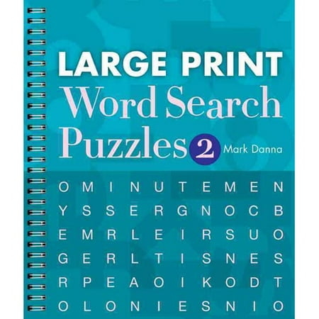 large print word search puzzles 2 walmartcom