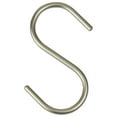 thumbnail image 2 of Mainstays Shower Curtain S-Hook, Satin Nickel, 12Piece/Set, 100% Iron, 2 of 8
