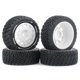 thumbnail image 1 of Neumáticos de   A Escala 1/14, 4PCS Ruedas de Caucho para , para Chasis M de para , Coches RC RX12 Blancos, 1 of 1