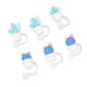 thumbnail image 1 of Tapa de Pajita de 6 uds Adornos de Silicona Reutilizables con Bonitos Dibujos Animados Tapas de Puntas para Beber Tapones a Prueba de Polvo e Higiene ANGGREK  Otros, 1 of 8