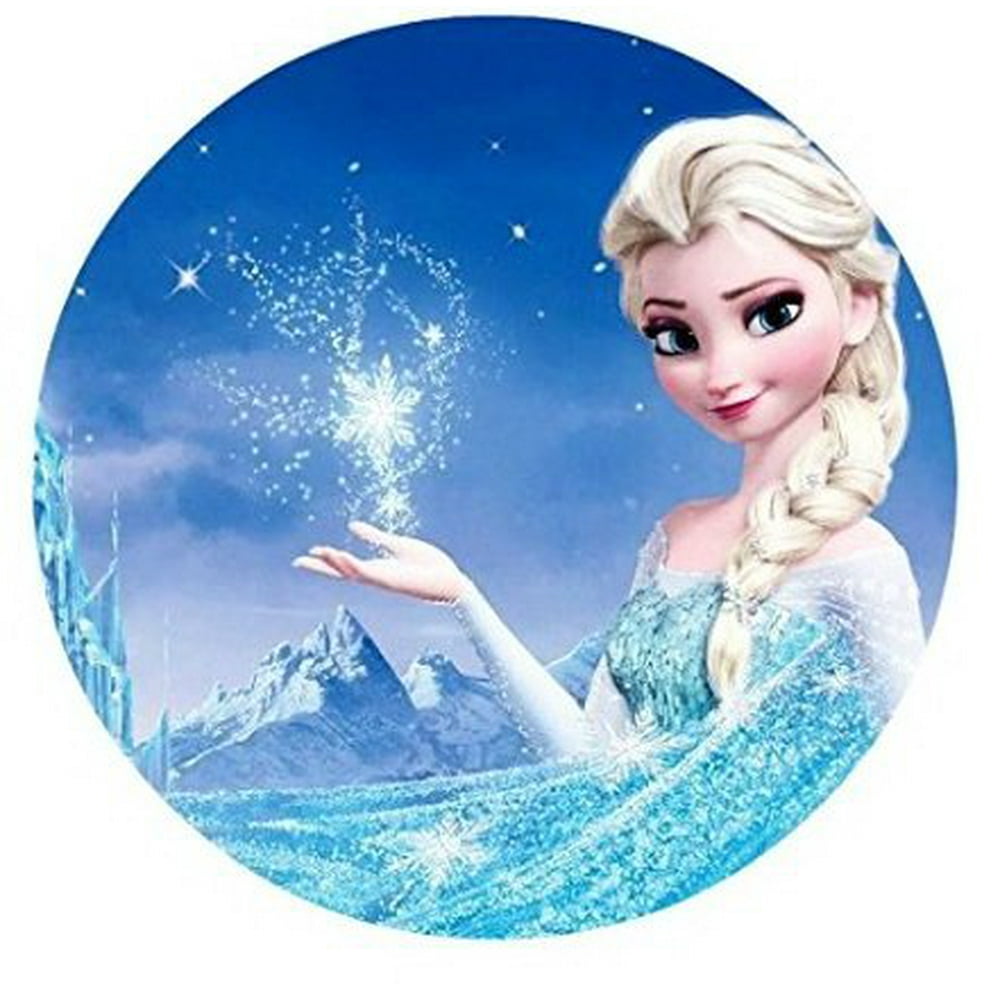 Frozen Elsa Anna Edible Image Photo Cake Topper Sheet Birthday Party