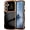 Black, variant on REQO  for Samsung Galaxy A17 5G Case for Women Girls, Cute Wave Frame Curly Shape with Love Heart Camera Protection Cover Luxury Plating Shockproof Phone Case for Galaxy A17 5G