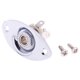 thumbnail image 3 of Conector de salida de guitarra de 6,35mm Yuyangstore Placa ovalada de guitarra, 3 of 8