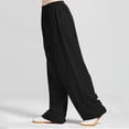 thumbnail image 4 of Pantalones harén para mujer y hombre, pantalones largos holgados de modal para yoga, pantalones anchos deportivos bohemios para danza del vientre, pantalones deportivos de secado rápido, ropa de yoga, 4 of 4
