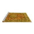 thumbnail image 2 of Ahgly Company Machine Washable Indoor Rectangle Persian Yellow Traditional Area Rugs, 3' x 5', 2 of 4