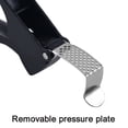 thumbnail image 4 of Juego de exprimidor de ajos: exprimidor de ajos de primera calidad, mango ergonómico fácil de apretar, fácil de limpiar con asas antideslizantes y pelador de tubos de silicona muy duradero y cepillo, 4 of 5