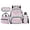 Axolotl Pink, variant on Pink Space Horse School Backpack Set for Boys 6-12 Breathable Daypack with Matching Lunch Bag Water Bottle Holder and Pencil Bag for Back to School