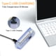 thumbnail image 5 of Mini llavero antorcha USB recargable LED luz impermeable linterna con hebilla FLhrweasw Nuevo, 5 of 7