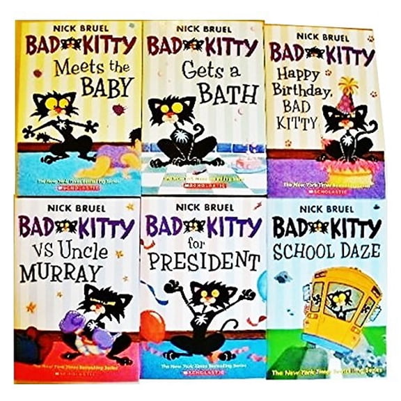 Pre-Owned Bad Kitty 6-Book Set