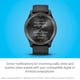 thumbnail image 5 of Garmin vívomove Trend, elegante reloj inteligente híbrido, batería de larga duración, manecillas dinámicas y pantalla táctil, negro, 5 of 5