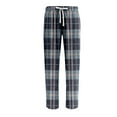 thumbnail image 3 of Zimjoy Mens Plaid Sleep Pant Elastic Waist Cozy Flannel Pajama Pants Lightweight Drawstring Soft Pj Pants Casual Warm Sleepwear Sleep Pant with Pockets, Navy XL, 3 of 4