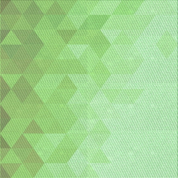 Ahgly Company Indoor Square Patterned Green Snake Green Area Rugs, 5' Square