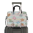 thumbnail image 2 of 16" Laptop Briefcase for Work Travel Laptop Shoulder Bag Carrying Handbag Laptop Case Pastel Christmas-themed, 2 of 8