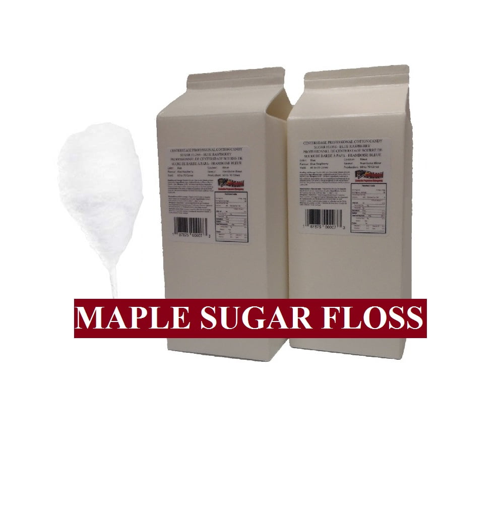 Centerstage Professional Cotton Candy Sugar Floss Maple 2 Carton