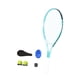 thumbnail image 4 of Juego de raqueta de tenis Equipo de entrenamiento de tenis Regalo sin deslizamiento con un kit de práctica de bolas de para estadio jardín de Azul, 4 of 8