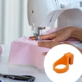 thumbnail image 2 of Hearth & Gear Sewing Ring Cutter Rice Dumpling Cutter Finger Ring Cutter Ring Cutter Cutting Thread Sewing Thread Cutter Ring Finger Cutting Tool Craft Storage Containers Stationery Organizer Clear, 2 of 7