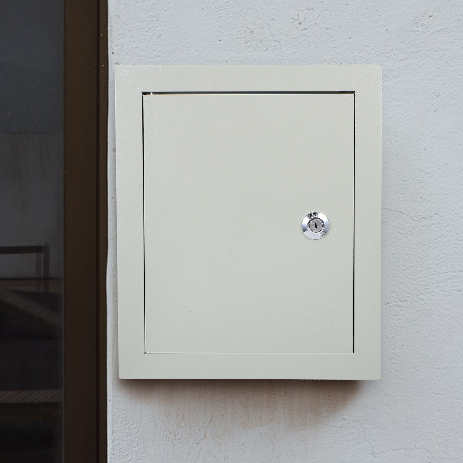 OUNONA Plated Outdoor Electrical Box with Rating, Mount Design for Industrial and Commercial Use