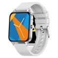 thumbnail image 1 of Mx7 Men Women Smart Watch Bluetooth Call IP70 Waterproof Sports Bracelet Silver, 1 of 1