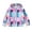 Pink, variant on Usaibhir Toddler Girls Cartoon Cat Print Zip Jacket Hooded Trench Lightweight Kids Fleece Coats Windbreaker Outdoor Cute Coats 2-10T