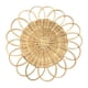 thumbnail image 2 of Cesta Colgante Perfecl Decoración Rústica Mimbre Tejido Cesta Poco Profunda, 2 of 8
