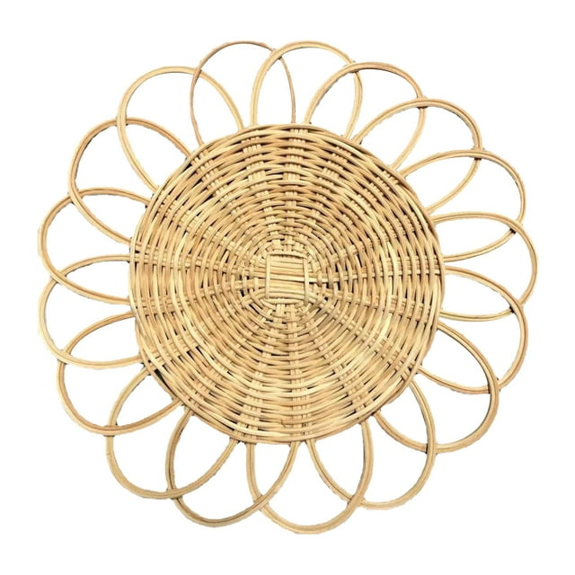 Panier Suspendu Simple Pendentif Unique Panier Mural Tissé Décor pour Salon