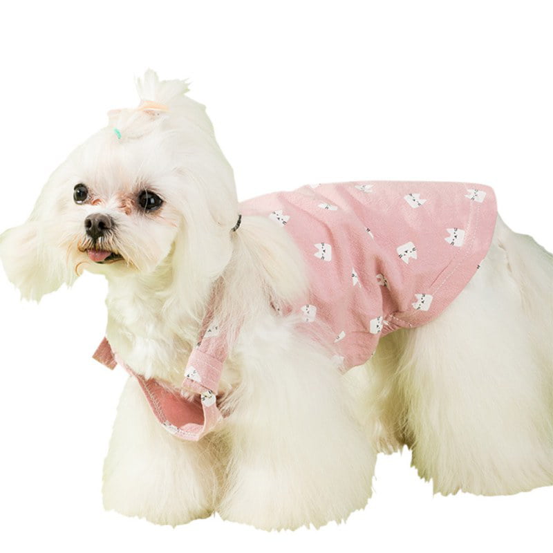 Pet Sling Carrier and Dress Set for dogs poodle chihuahua Yorkies and cats and ferrets snap animals