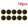 thumbnail image 1 of Glue-Free Bicycle Tire Repair Patches With Quick-Drying Adhesive, Pack of 10, 1 of 6