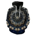 thumbnail image 1 of Sudadera con capucha y cremallera Mandala para hombre, gran oferta 2024, camisetas de manga larga, sudaderas extragrandes de hip hop, ropa Harajuku, ropa informal genial, 1 of 6