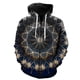 thumbnail image 1 of Sudadera con capucha y cremallera de mandala para hombre, con estampado 3D, estilo hip hop, informal, divertida, unisex, primavera 2024, 1 of 6