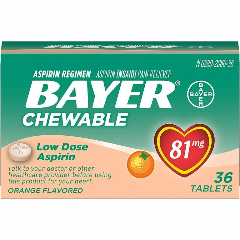 81 mg aspirin tablet