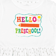 thumbnail image 4 of Inktastic Hello Preschool 1st Day of School Girls Toddler Dress, 4 of 5