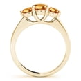 thumbnail image 7 of 2.15 Ct Three Stone Citrine Engagement Ring For Women- 10K Gold, 7 of 7
