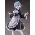 thumbnail image 4 of Muñeca de PVC Taito Re:Zero Winter Maid Rem de 20 cm con soporte, 4 of 8