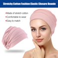thumbnail image 4 of Summer Beanie with Shutter Design Hat Simple Comfortable Exquisite Appearance Sleeping Caps Headwear Supplies Birthday Gifts, 4 of 5