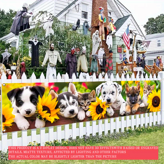 1 PC, 2D Flat/ Flat art decorative banner decoration, beautiful and natural design patterns, 78.8x17.7 inches (200x45cm), universal daily wall decoration, elegant daily front door decoration, party b
