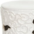 thumbnail image 2 of Safavieh Ocean Cloud Indoor/Outdoor Garden Patio Stool, White, 2 of 5
