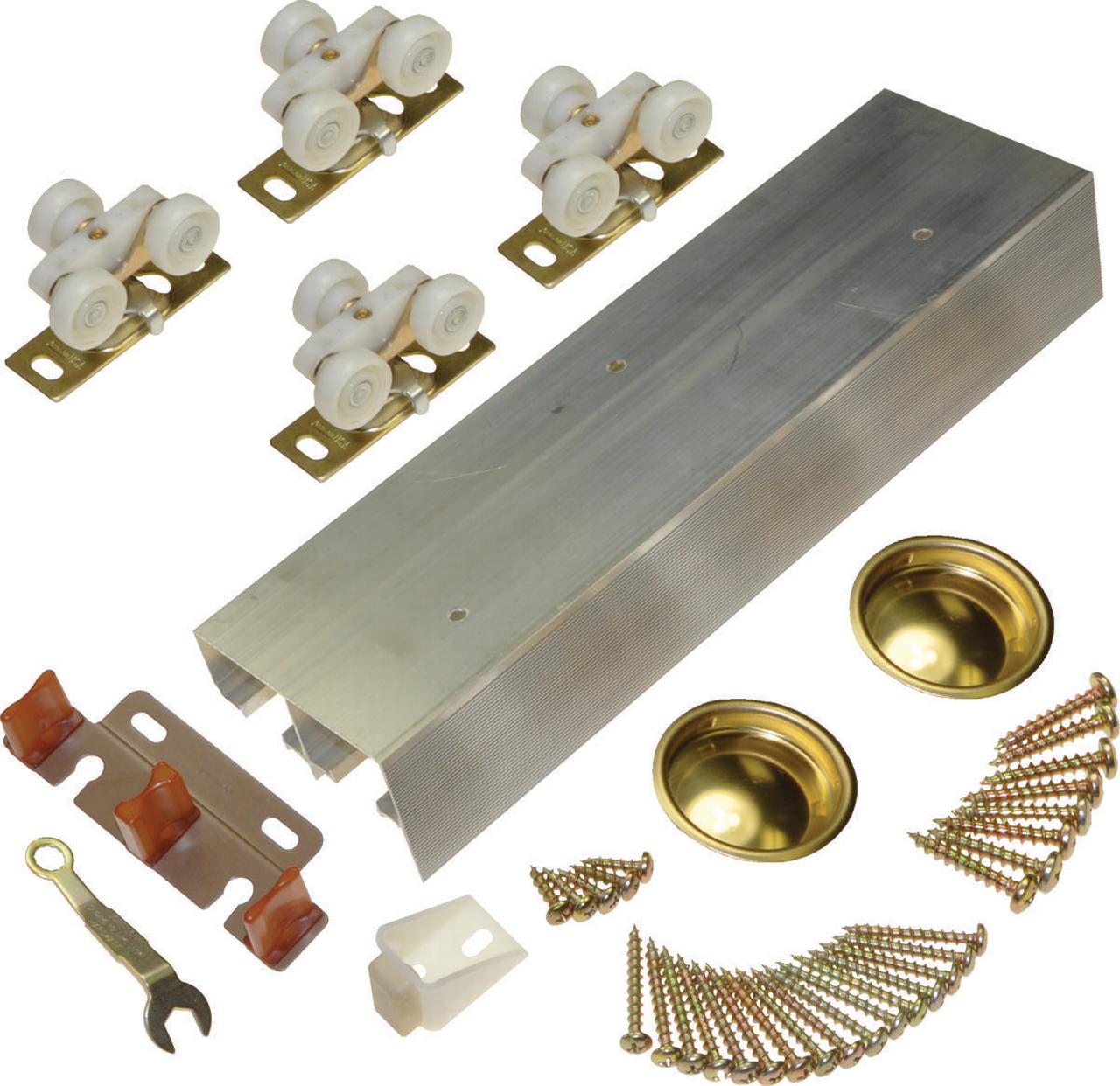 LE Johnson Products 138F482D 48 In. Sliding Bypass Door Hardware