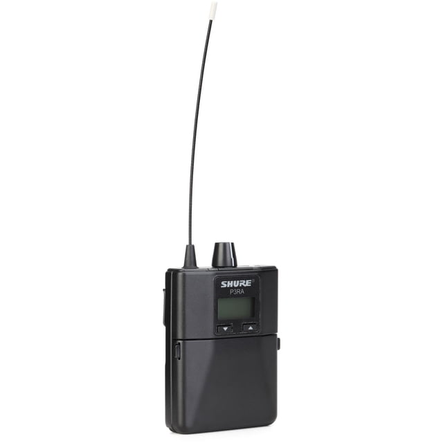 Receptor portátil inalámbrico Shure P3RA para PSM300 - Banda G20