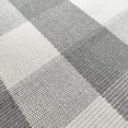 thumbnail image 2 of Ukeler Cotton Farmhouse Grey Buffalo Plaid Rugs- Washable Buffalo Check Area Rug Runner for Kitchen,Front Porch,Bathroom,Laundry Room,Entry Way, 23.6'' x 51.2'', 2 of 7