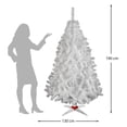 thumbnail image 3 of Árbol de Navidad Naviplastic Monarca de Lujo color Blanco de 190 cm, 3 of 3