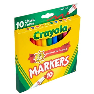 Crayola Broad Line Markers Classic Colors 1 Pack of 2 Piece