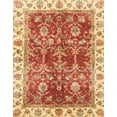 thumbnail image 1 of Ahgly Company Indoor Rectangle Abstract Red Abstract Area Rugs, 7' x 10', 1 of 6