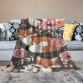 thumbnail image 2 of Orinice Cute Fox Blanket Gifts for Kids Adult Soft Warm Lightweight Cozy Animal Foxes Throw Blankets for Bed Living Room Sofa Couch Decor 50x60in All Seasons 40x50in, 2 of 6