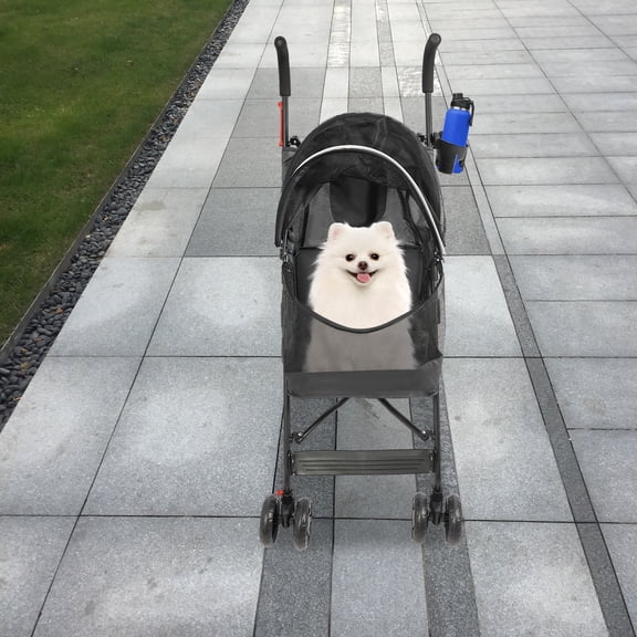 Pet Travel Stroller, Pet Stroller, Foldable Pet Stroller