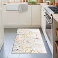 thumbnail image 4 of Area Rug 2x3ft, Colorful Flower Country Floral Washable Rugs for Living Room Bedroom, Wildflower Watercolor Soft Non-slip Area Rugs Rectangle Floor Carpet for Dining Room, 4 of 9