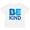 AA-White, variant on Be Kind Logo in Blue Boys or Girls Baby T-Shirt