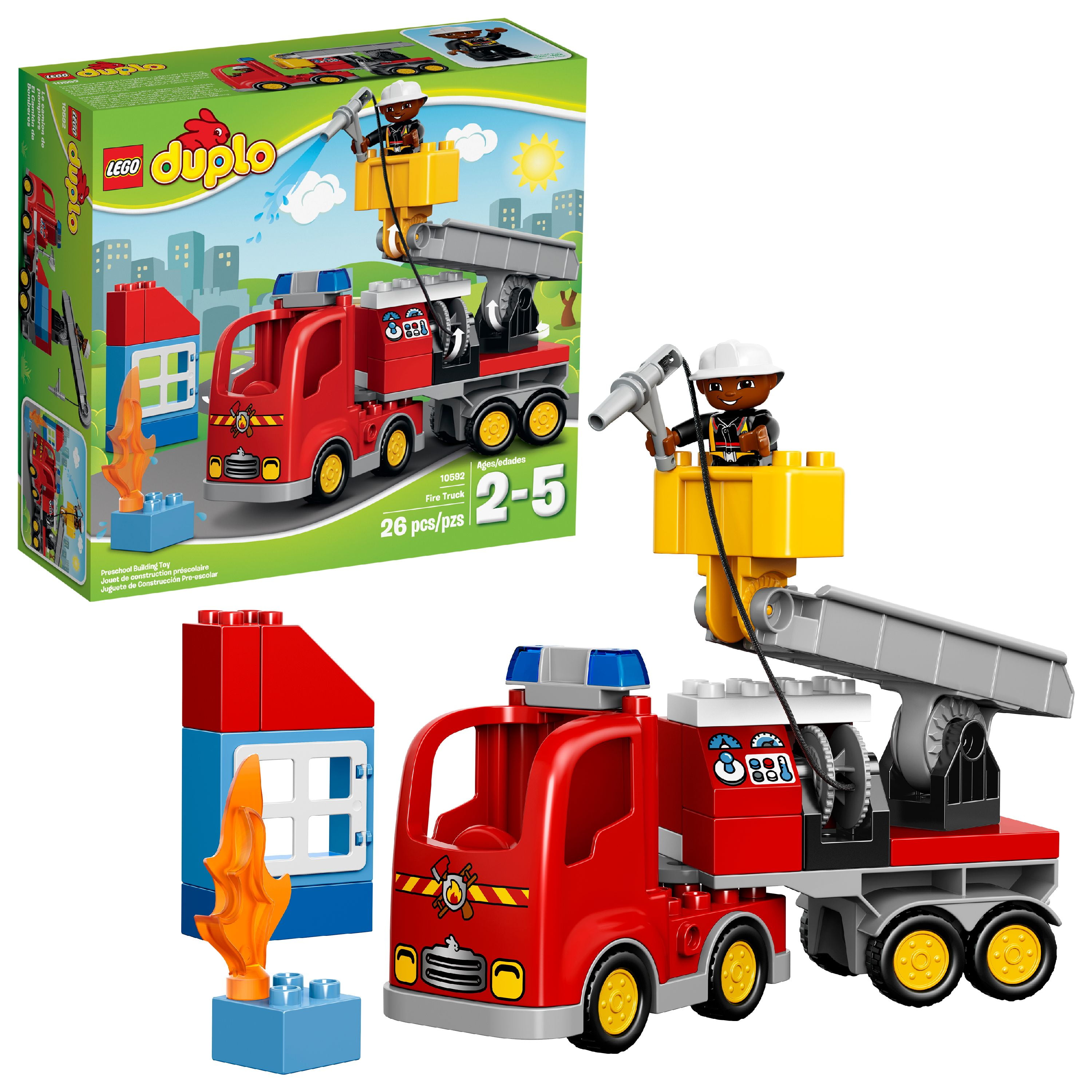 lego duplo fire truck 10592