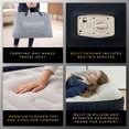 thumbnail image 5 of MaisonAir 20in Queen Airbed Premium Air Mattress with Coil Beam Support and Built in Pillow with Electric Air Pump, 5 of 8