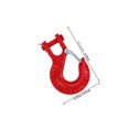 thumbnail image 2 of Raindrops Gancho De Remolque Rojo Con Reforzado Para Uso Pesado En Winches Y Remolques Marinos, 2 of 8